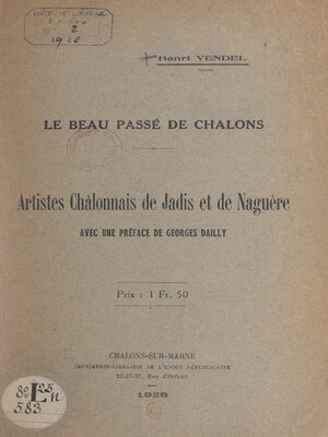 cover image of Le beau passé de Châlons